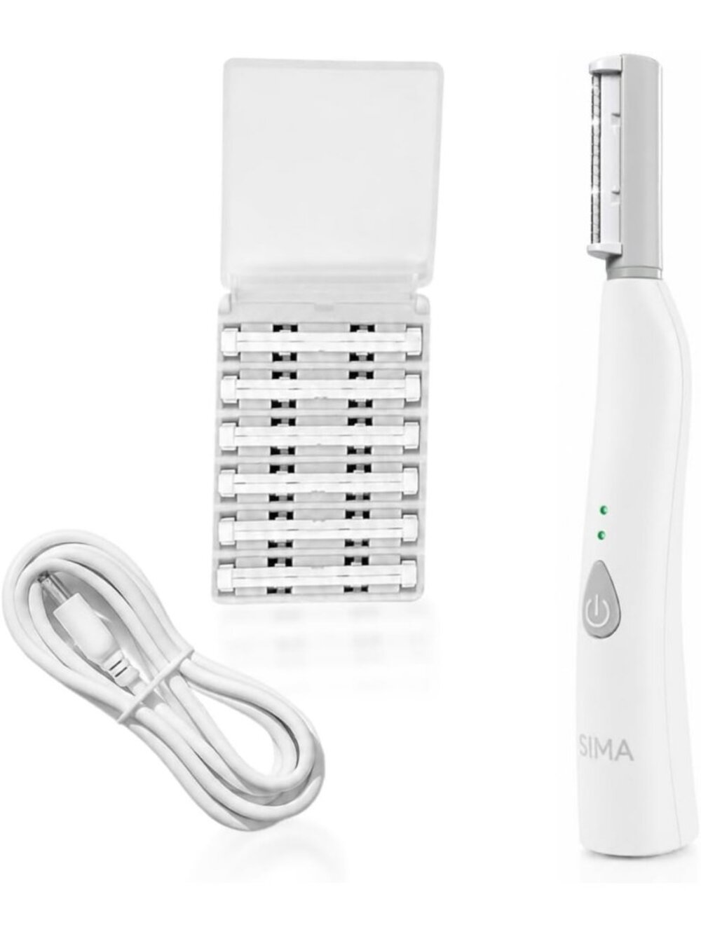 Patented Dermaplane Razor for Women - Smooth Facial Hair Remover Tool